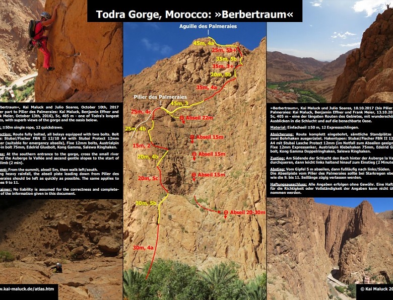 Escalada en Marruecos, (TODRA)